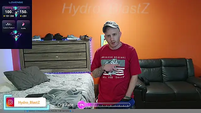 Snapshot of Hydro-Blastz chatting on 03-22-25, 11:42 Hydro-Blastz online show from 03-22-25, 11:42