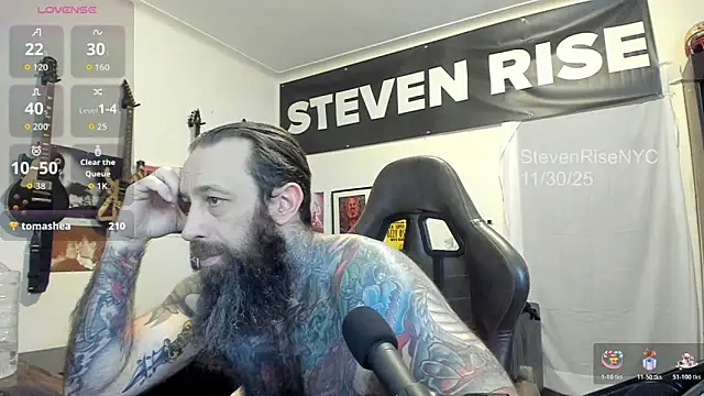StevenRiseNYC online show from 12-01-25, 01:06